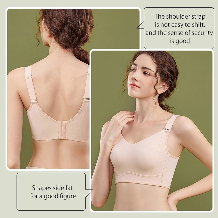 Breast Minimizing Non-marking Skin-friendly Push Up Bra